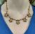 Vintage Diamond and Ruby 18kt Necklace C.1940