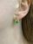 Vintage Emerald and Diamond Earrings