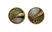 Vintage Enamel Earrings