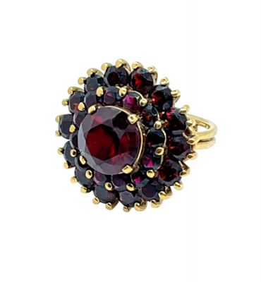 Vintage Garnet Ring