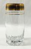 Vintage Gold & Silver Rimmed Highball / Tumblers