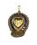 Vintage Horseshoe Synthetic Blue Sapphire Locket