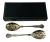 Vintage Kings Pattern Salad Servers Made For Holt Renfrew