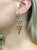 Vintage Multi Stone Chandelier Earrings