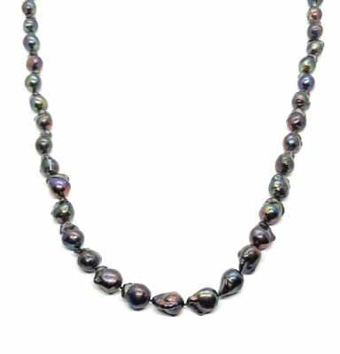 Vintage One Strand Baroque Pearl Necklace