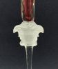 Vintage Rosenthal Crystal Versace “Medusa Lumiere” Champagne Flutes In Cranberry
