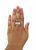 Vintage Rutilated Quartz Solitaire Ring
