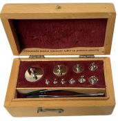 Vintage Scale Gram Weights, Original Box