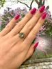 Vintage Synthetic Spinel Solitaire Ring