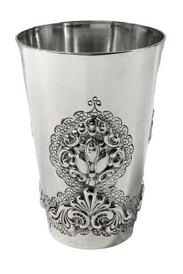 Vintage Sterling Silver Kiddush Cup
