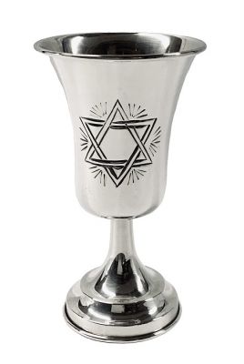 Vintage Sterling Silver Kiddush Cup