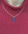 Vintage Tanzanite and Diamond Pendant