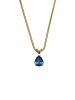 Vintage Tanzanite and Diamond Pendant