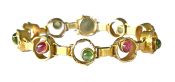 Vintage Tourmaline 14kt Bracelet