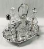 Walker & Hall 6 Bottle Cruet Stand Dated 1899
