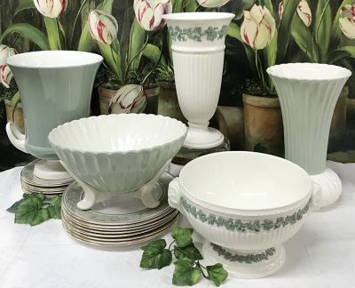 Wedgwood Embossed Queensware & Spode Fortuna