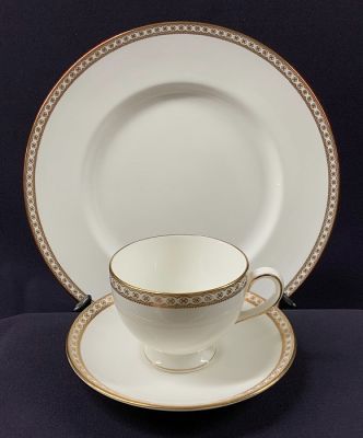 Wedgwood Gold Ulander Dinner Service for 12