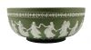 Wedgwood Green Jasperware Dancing Hours Bowl