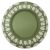 Wedgwood Green Jasperware Dancing Hours Bowl