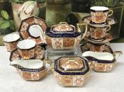 Wedgwood Japanesque Bone China Tea Set circa 1890s