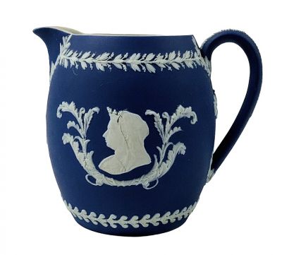 Wedgwood Jasperware Queen Victoria Commemorative 