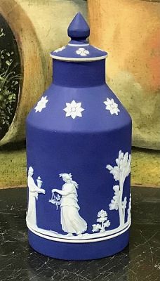 Wedgwood Jasperware Tea Caddy