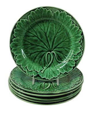 Wedgwood Majolica Leaf Plates
