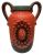 Dumler & Breiden Fat Lava West German Floor Vase