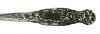 Whiting Sterling Silver Asparagus Server, Heraldic Pattern