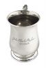 William Comyns & Sons Sterling Silver Christening Cup Dated 1925