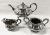William IV Sterling Silver William Hunter II Tea Set Dated 1830/31