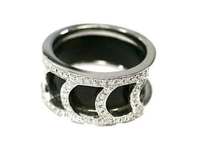 Onyx and Diamond Band
