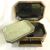 19th Century Chinese Export Lacquered & Gilded Jewellery Box