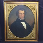 19th Century Portrait Of A Kingston Merchant, By William Sawyer