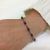 Diopside and Ruby Bracelet