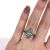 Victorian Opal and Diamond Navette Ring
