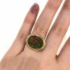 Ammolite Ring