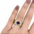 Vintage Lapis Lazuli Solitaire Ring