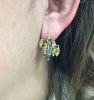 Aquamarine Nugget Earrings