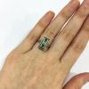 Antique Emerald and Diamond Ring