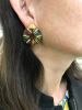 Bulgari Vintage Multi Gemstone Earrings