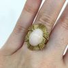Pink Coral Ring