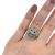 Art Deco .25ct Diamond and Sapphire Platinum Ring