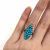 Victorian Turquoise Navette Ring