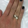 Vintage Pearl Ring in 14kt White Gold