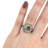 Brown Diamond Ring