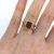 Vintage Garnet and Diamond Ring