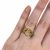 Custom Made Diamond and Enamel Ring