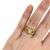 Custom Made Diamond and Enamel Ring