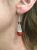 Art Deco Coral Earrings